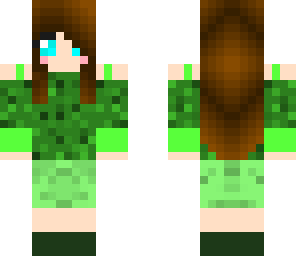 green girl