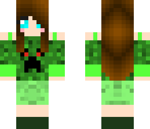 green creeper girl