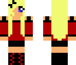 fixed red and black girl