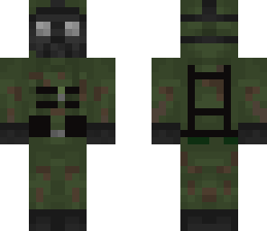 gas mask soldier