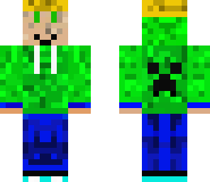 kid with green hoodie
