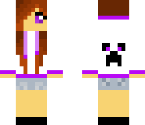 purple creeper face