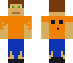 torn orange shirt