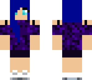 blue hair