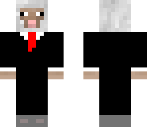 sheep in a suit
