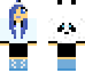edit of panda skin blueberry