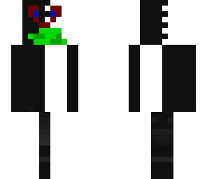 black or white alien monster zombie