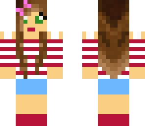 lady in pink