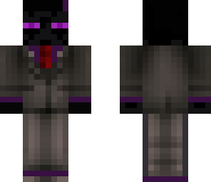 endermen in a suit