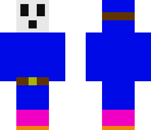 blue shy guy