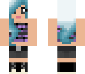punkish headphones girl