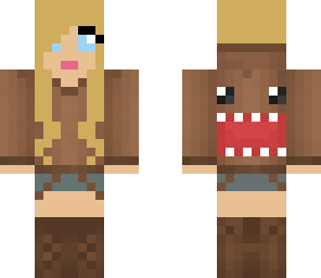 edited domo sweatshirt girl