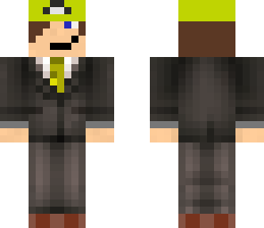 miner in a tux
