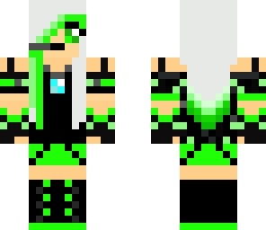 green girl