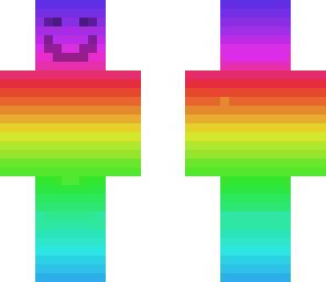 rainbow body and sly face type