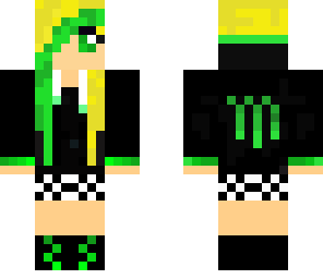 edited blonde monster hoodie