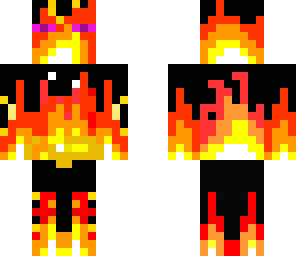 flaming enderman