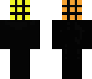 rubik's cube man