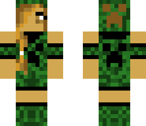 simple creeper girl