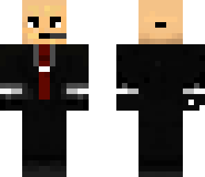 hit man with head pice