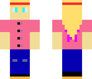 girl in pink