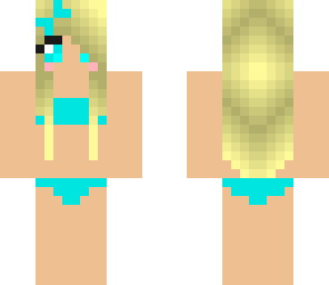 aqua bikini girl