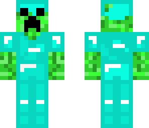creeper in diamond armour
