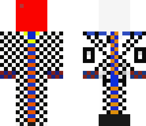 rubric checkered guy