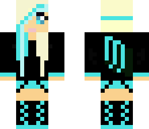 blue girl