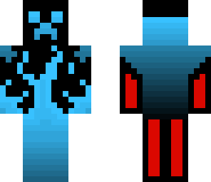 blue fire dubstep creeper