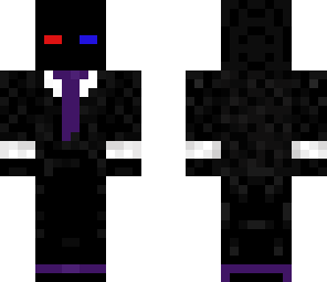 enderman on a suit