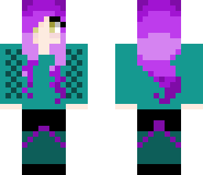 purple hair