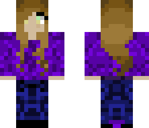 purple girl