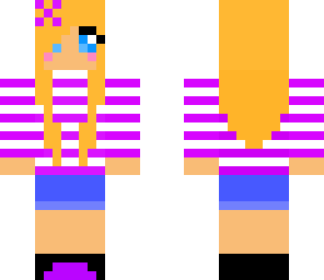 purple girl