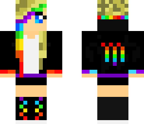 rainbow monster girl