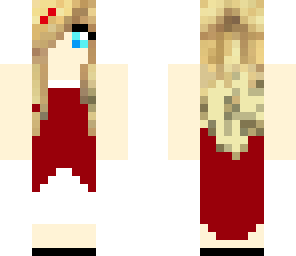 fancy red dress