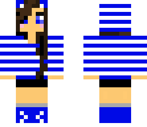 striped hoodie girl