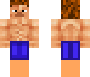 muscled steve-original