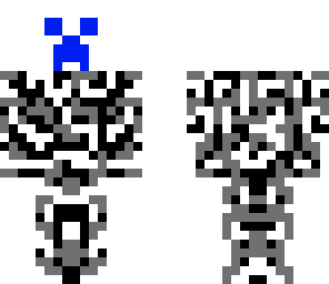 black n white creeper v2 b