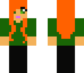 orange haired girl