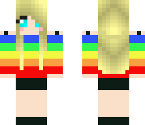rainbow girl
