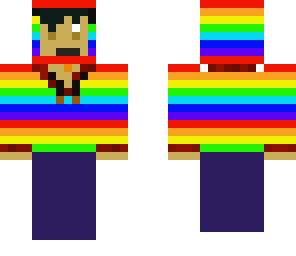 rainbow hoodie