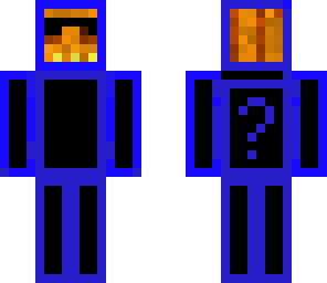 blue chilly man