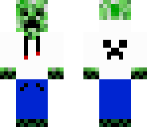 creeper in a hoodie