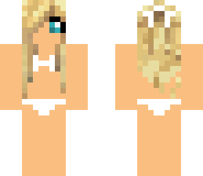 white bikini girl