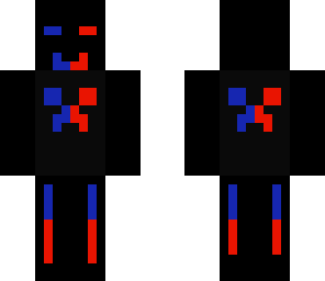 red blue guy