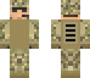 multicam soldier