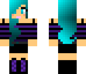 purple girl