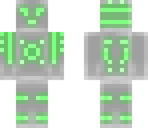green glow robot