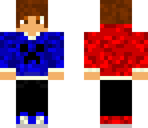 red but blue creeper boy